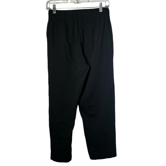Babaton Day Errol Black Linen Blend Pants Small - Picture 2 of 9